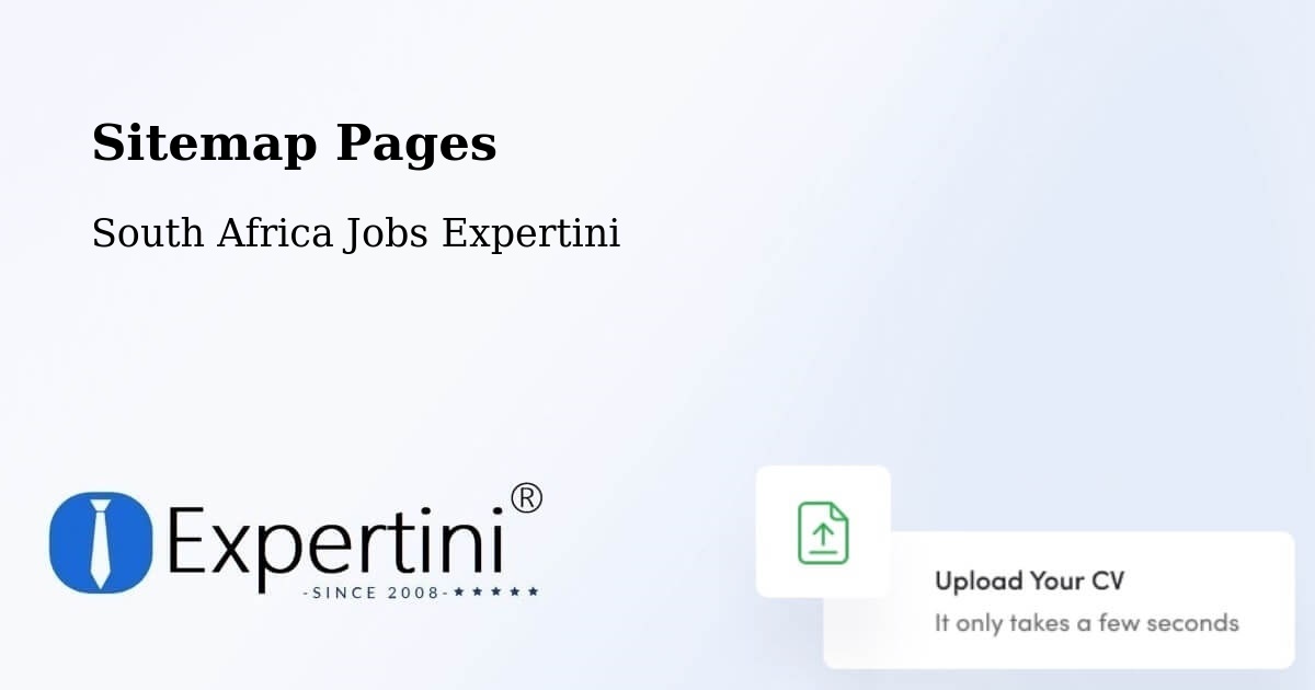 Sitemap Pages - Randfontein - South Africa Jobs Expertini